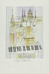 212517. Beneš, Karel – Ex musicis Magdalena Foltinová