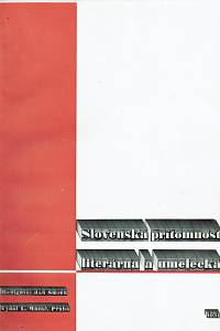 Smrek, Ján (red.) – Slovenská prítomnosť literárna a umelecká