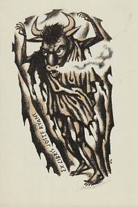 212610. Cinybulk, Vojtěch – Minotaurus : ex libris Josef Ryant