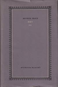 111149. Ibsen, Henrik – Hry III