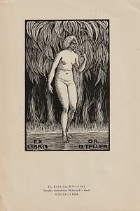 212997. Kobliha, František – Ex libris Dr. D. Teller