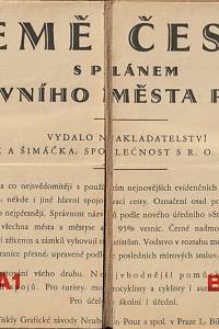 56944. Země Česká s plánem hlavního města Prahy (měřítko 1:360.000)