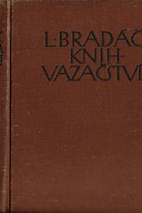 103658. Bradáč, Ludvík – Knihvazačství