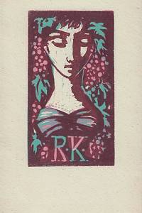 201944. Jiřincová, Ludmila – [Ex libris] R.K.