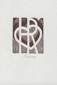 207092. Jiřincová, Ludmila – [Ex libris] HR