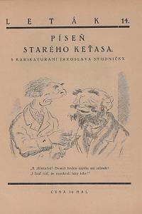 157906. Bass, Eduard [= Schmidt, Eduard] – Píseň starého keťasa