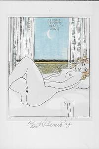 213701. Beneš, Karel – Ex libris erotisic Kamil Janiš