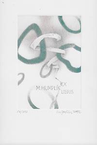 213963. Pošvic, Miroslav – Ex libris M. Humplík