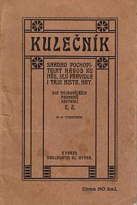 160445. Züngel, Emanuel – Kulečník : snadno pochopitelný návod ku hře, její pravidla i taje mistrovské hry