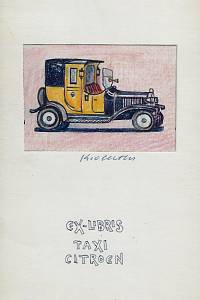 Oberthor, Karel – Auto ex-libris : 1900-1920 : [soubor 10 návrhů na exlibris]