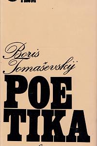 160527. Tomaševskij, Boris Viktorovič – Poetika : teória literatúry