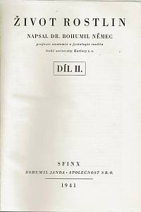 Němec, Bohumil – Život rostlin, Díl II.
