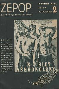 162845. ZEPOP : zprávy elektrických podniků obce pražské. Ročník XIII., číslo 2 (1938)