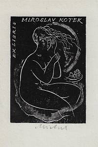 214402. Michal, Rastislav – Ex libris Miroslav Kotek