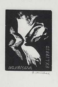 214403. Michal, Rastislav – Exlibris Ing. Jiří Oliva