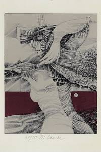 214425. Landa, Michal – barevná litografie