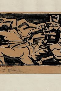 214430. Moravec, Alois – dřevoryt pro Hollar