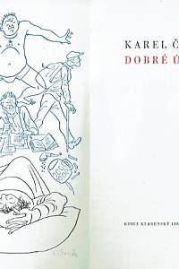 Čapek, Karel – Dobré úmysly (podpis)