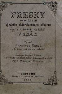 162139. Beneš, František Xaver Josef – Fresky ve veliké síni bývalého cistercianského kláštera, nyní c.k. továrny na tabák v Sedlci