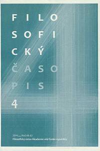 163566. Filosofický časopis, Ročník LXII.,  číslo 4 (2014)