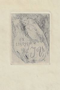 214567. Vodrážka, Jaroslav – Ex libris J.V.