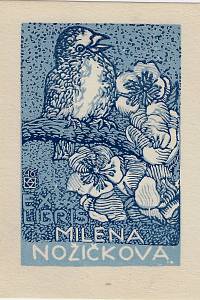 203089. Macková, Anna – Ex libris Milena Nožičková