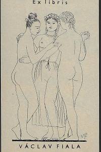 208867. Fiala, Václav – Ex libris Václav Fiala