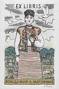 214610. Fiala, Václav – Ex libris Володимир А. Моторний