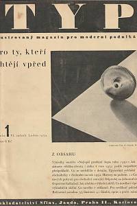 164282. TYP, ilsutrovaný magazin pro moderní podnikání, VI. ročník (1932)