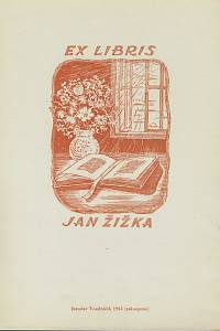 Patnáct knižních značek žáků Grafické školy v Praze ze soutěže pro Spolek sběratelů a přátel ex libris