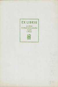 25622. Ex libris ze sbírek Uměleckoprůmyslového muzea v Praze