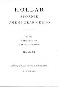 Hollar : sborník grafické práce. Ročník XI. (1935)