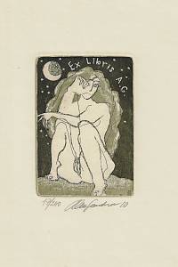 214691. Alexandrov, Gennadij – Ex Libris A.G.