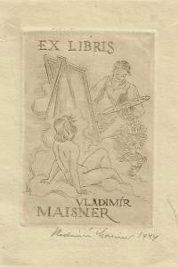 214704. Maisner, Vladimír – Ex libris Vladimír Maisner