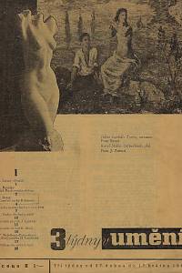 163806. 3 týdny v umění (27. dubna 1942) (podepsaný Jaroslav Seifert)