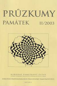 164483. Průzkumy památek, Ročník X., číslo 2 (2003)