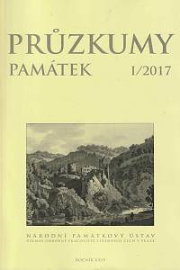164487. Průzkumy památek, Ročník XXIV., číslo 1 (2017) 
