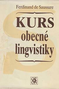 4983. Saussure, Ferdinand de – Kurs obecné lingvistiky 
