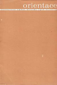 91978. Orientace, Literatura, umění, kritika, Ročník III., číslo 4 (1968)