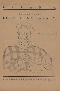 137502. Bass, Eduard [= Schmidt, Eduard] – Loterie na baráky
