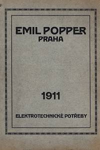 163950. Prodej elektrotechnických potřeb Emil Popper v Praze, Půjčovní ulice číslo 5