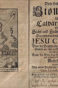 Praxl, Paul – Drey Heilige Berge, Sion- Oel- und Calvari-Berg 