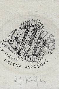 214923. Kašpar, Ladislav Josef – Ex libris Helena Jarošová