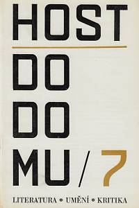 163993. Host do domu : literatura, umění, kritika. Ročník XVI., číslo 7 (1969)