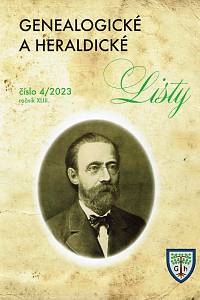 163183. Genealogické a heraldické listy, Ročník XLIII., číslo 4 (2023)