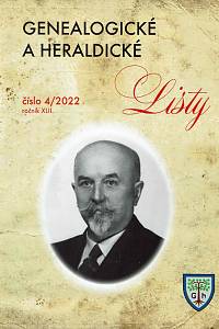 163186. Genealogické a heraldické listy, Ročník XLII., číslo 4 (2022)