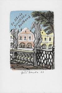 215061. Bouda, Jiří – Ex libris Jindřiška Bočková