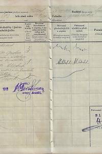 Seznam přednášek (index lectionum), do kterých byl zapsán jako řádný posluchač Vlastimil Forman, rodiště Louny - Čechy. ... Zapsán na fakultě právnické