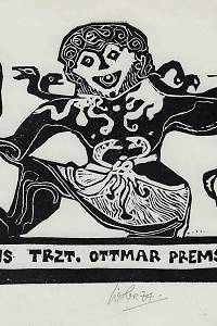 215082. Liesler, Josef – Ex libris Trzt. Ottmar Premstaller