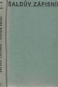 96131. Šalda, František Xaver – Šaldův zápisník I. (1928-1929)
